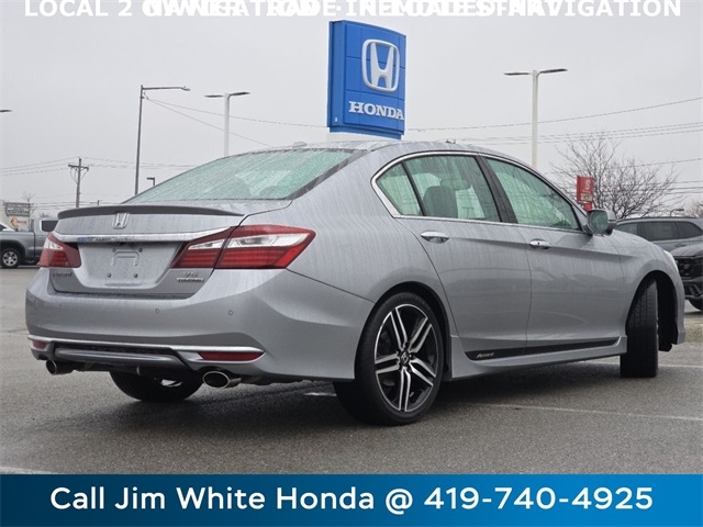 Honda Accord Touring V6 Sedan 6-Spd AT 2017