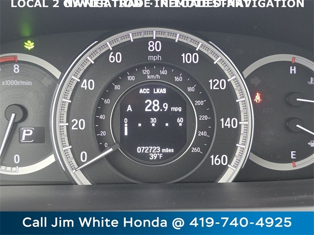 Honda Accord Touring V6 Sedan 6-Spd AT 2017