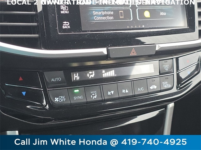 Honda Accord Touring V6 Sedan 6-Spd AT 2017