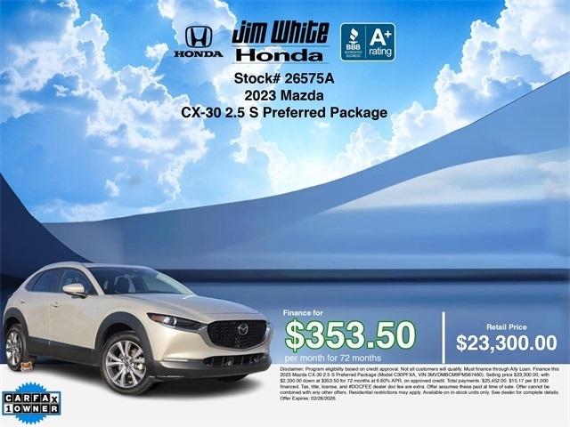 Mazda CX-30 Preferred 2023
