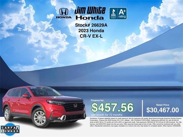 Honda CR-V EX-L AWD 2023