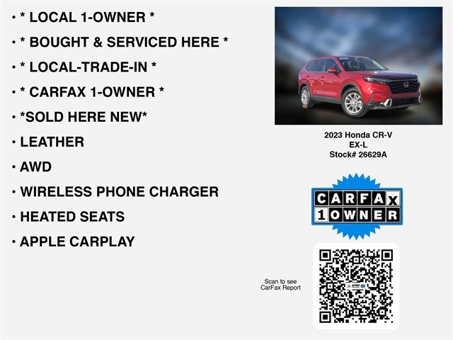 Honda CR-V EX-L AWD 2023