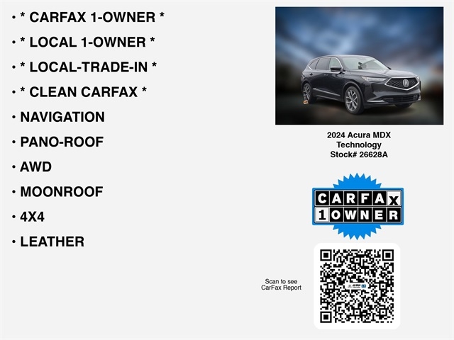 Acura MDX SH-AWD w/Technology Package 2024