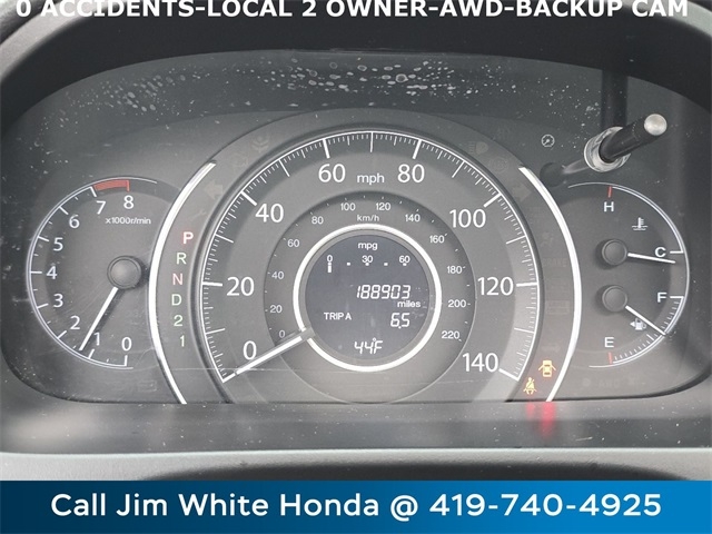 Honda CR-V EX 4WD 5-Speed AT 2012