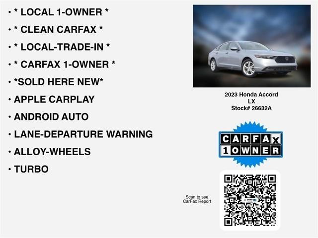 Honda Accord LX 2023
