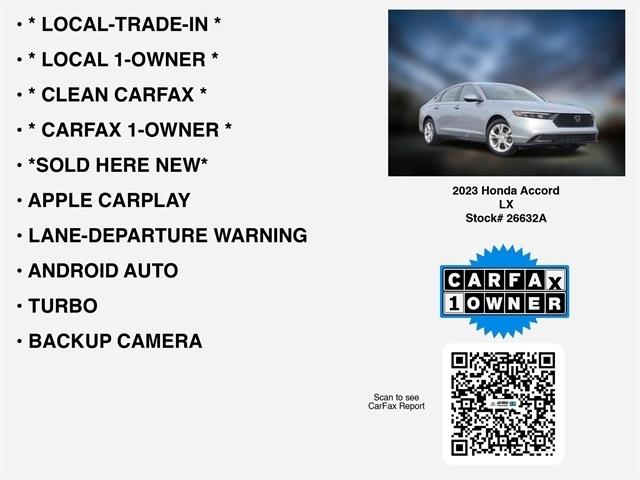 Honda Accord LX 2023
