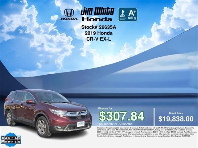 Honda CR-V EX-L AWD 2019