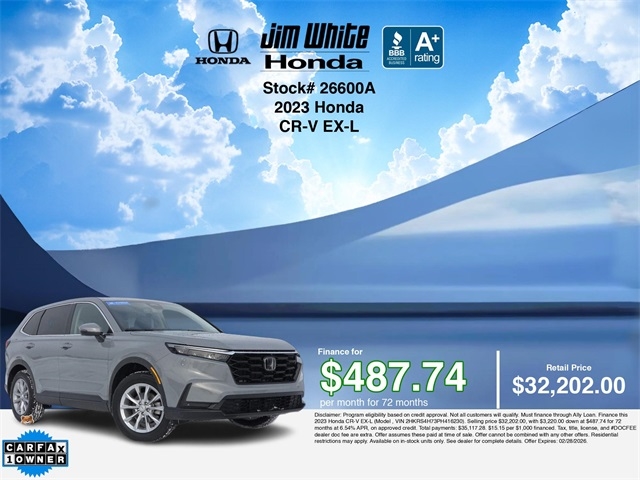 Honda CR-V EX-L AWD 2023
