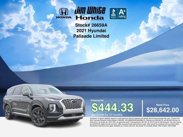 Hyundai Palisade Limited AWD 2021