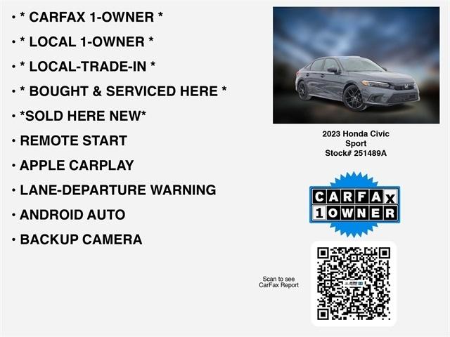 Honda Civic Sport 2023