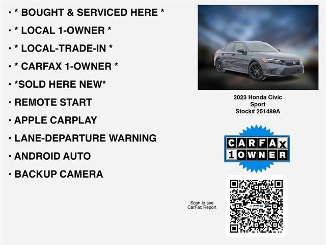 Honda Civic Sport 2023