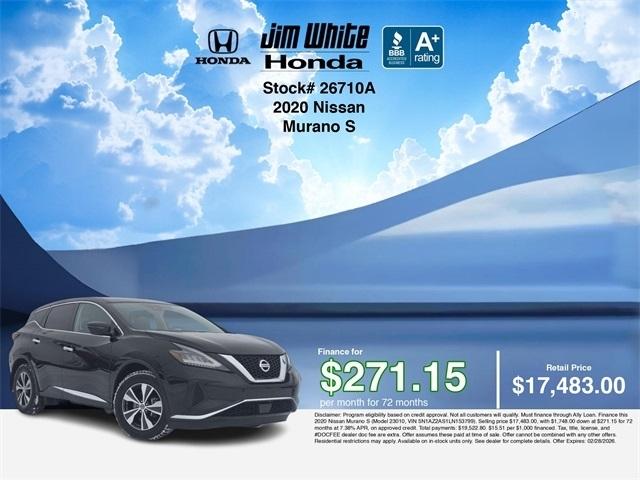 Nissan Murano S AWD 2020