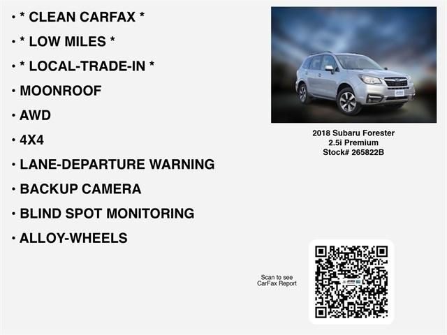 Subaru Forester 2.5i Premium PZEV CVT 2018