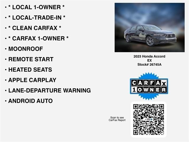 Honda Accord EX 2023