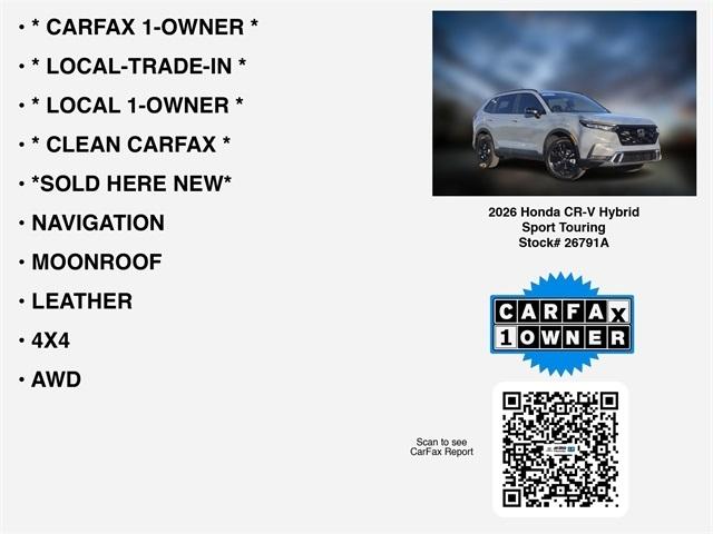 Honda CR-V Hybrid Touring 2026