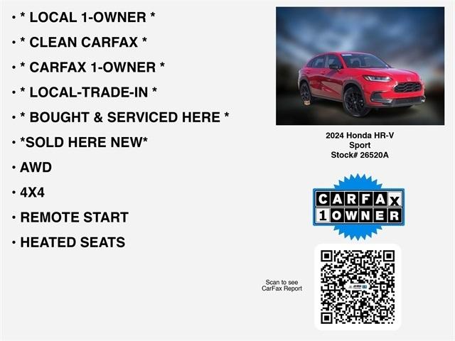 Honda HR-V Sport AWD 2024