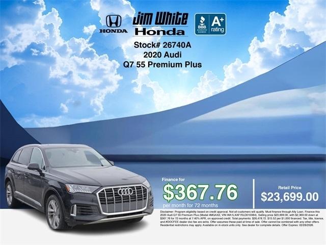 Audi Q7 Premium Plus 55 TFSI quattro 2020