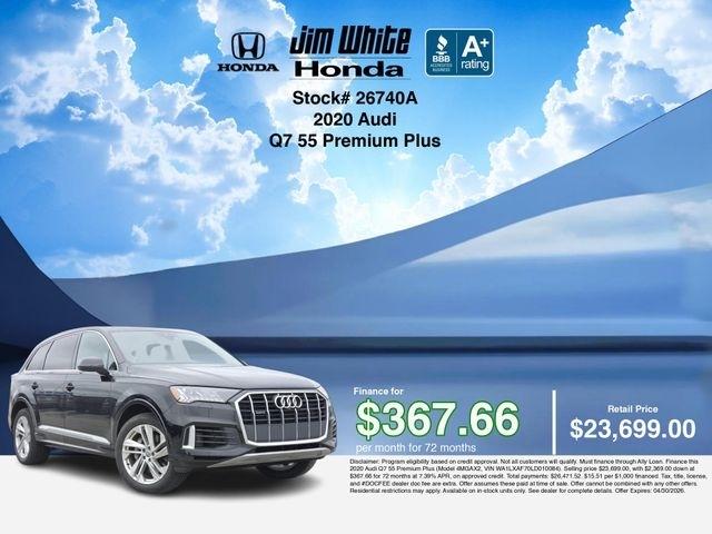 Audi Q7 Premium Plus 55 TFSI quattro 2020