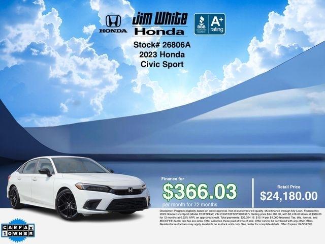 Honda Civic Sport 2023