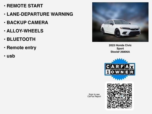 Honda Civic Sport 2023