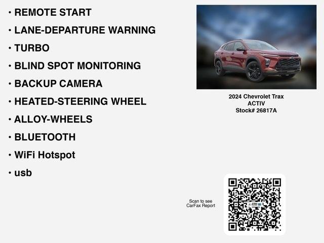 Chevrolet Trax ACTIV 2024