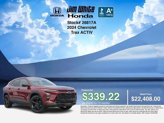 Chevrolet Trax ACTIV 2024