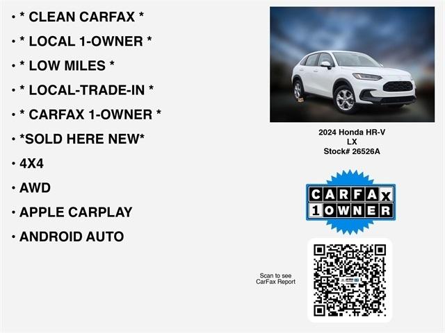 Honda HR-V LX AWD 2024
