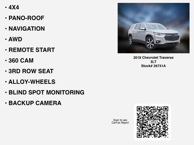 Chevrolet Traverse LT Feather AWD 2018