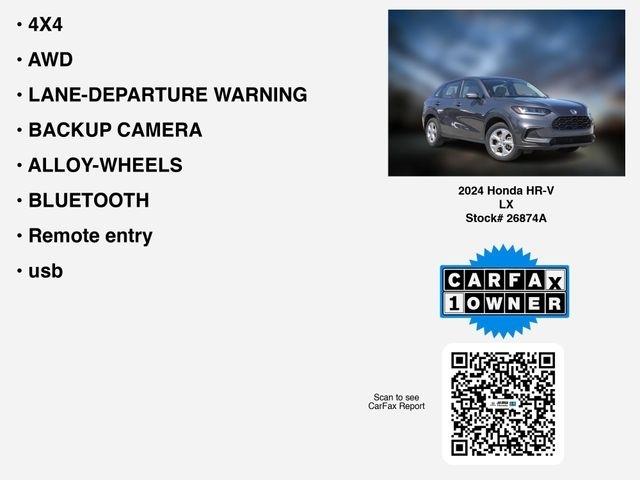 Honda HR-V LX AWD 2024
