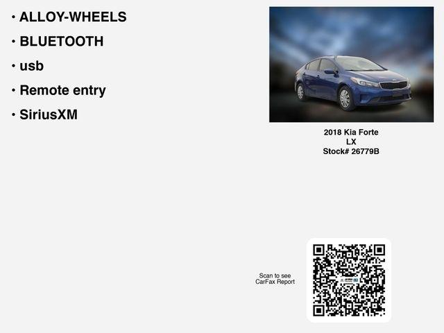 Kia Forte LX 6M 2018