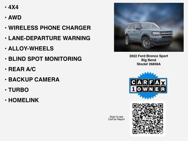 Ford Bronco Sport Big Bend 2022