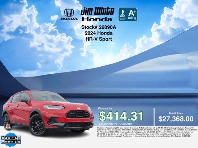 Honda HR-V Sport AWD 2024