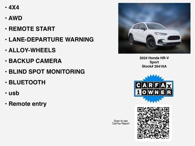 Honda HR-V Sport AWD 2024