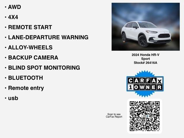 Honda HR-V Sport AWD 2024