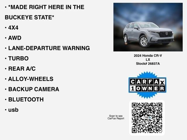 Honda CR-V LX AWD 2024