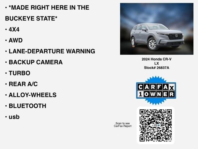 Honda CR-V LX AWD 2024