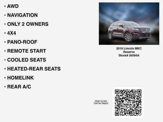 Lincoln MKC Reserve AWD 2019