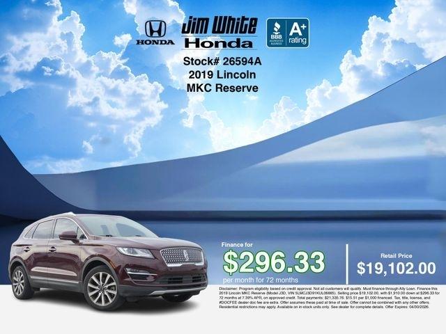 Lincoln MKC Reserve AWD 2019