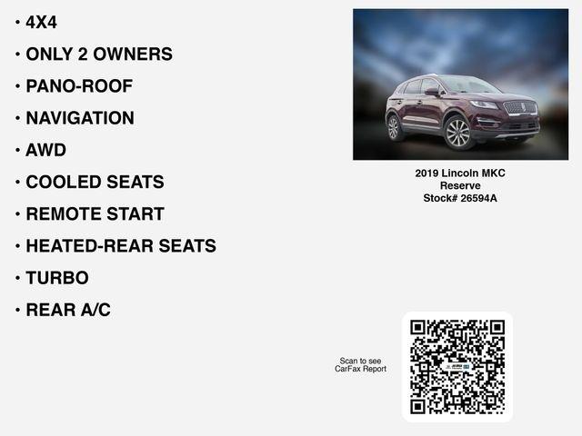 Lincoln MKC Reserve AWD 2019