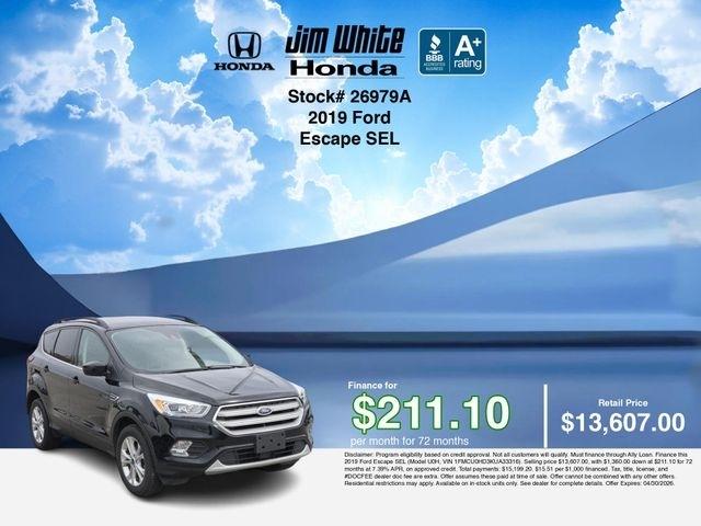 Ford Escape SEL FWD 2019