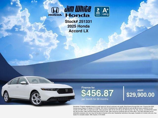 Honda Accord LX 2025