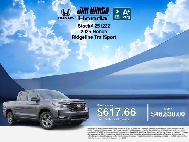 Honda Ridgeline TrailSport 2025