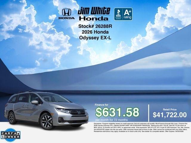 Honda Odyssey EX-L 2026