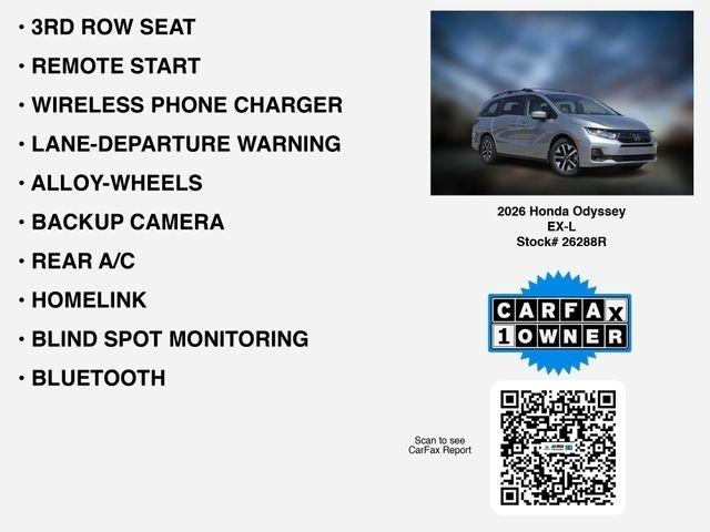 Honda Odyssey EX-L 2026