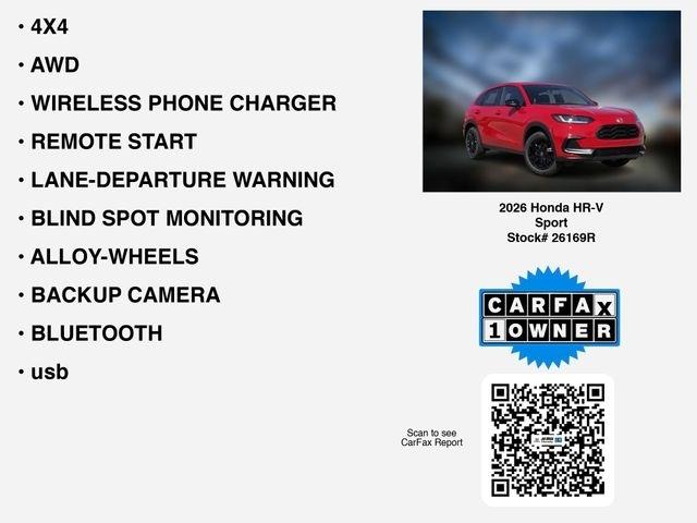 Honda HR-V Sport AWD 2026