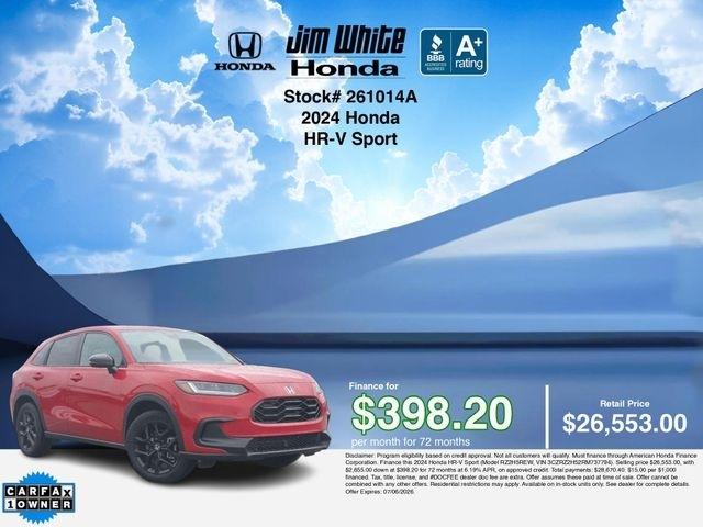 Honda HR-V Sport AWD 2024