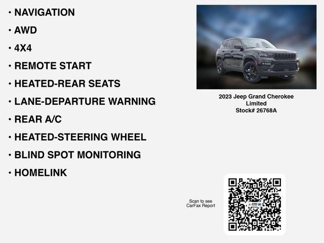 Jeep Grand Cherokee Limited 4WD 2023