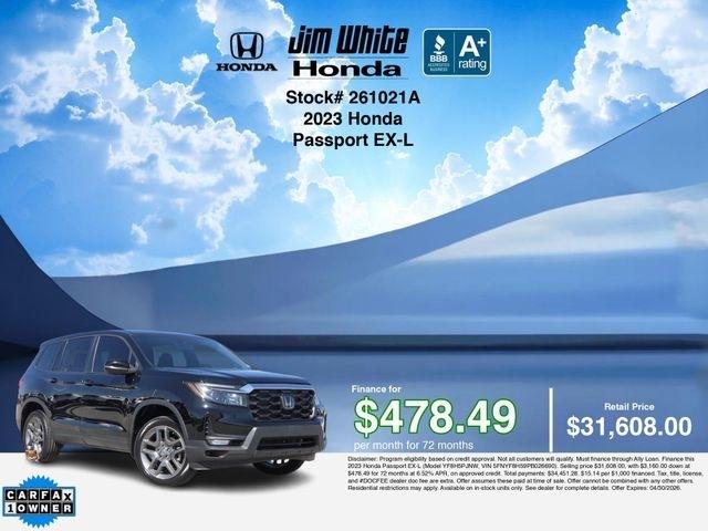 Honda Passport EX-L AWD 2023