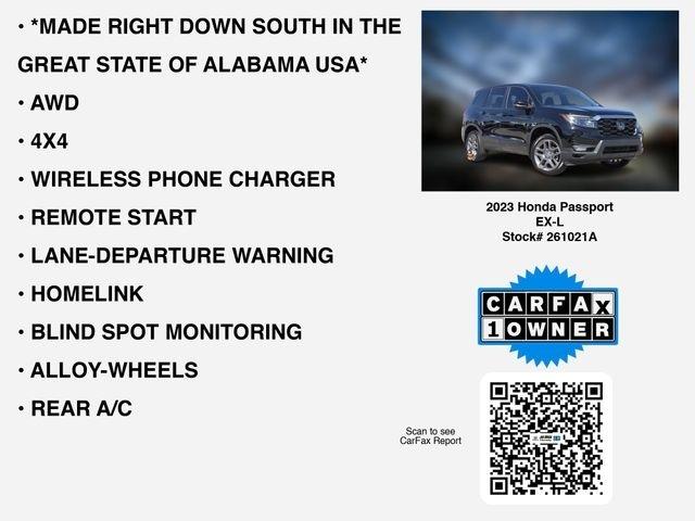 Honda Passport EX-L AWD 2023