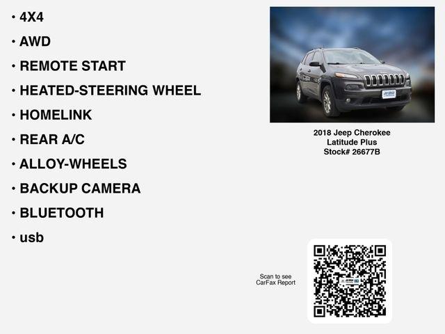 Jeep Cherokee Latitude Plus 4WD 2018